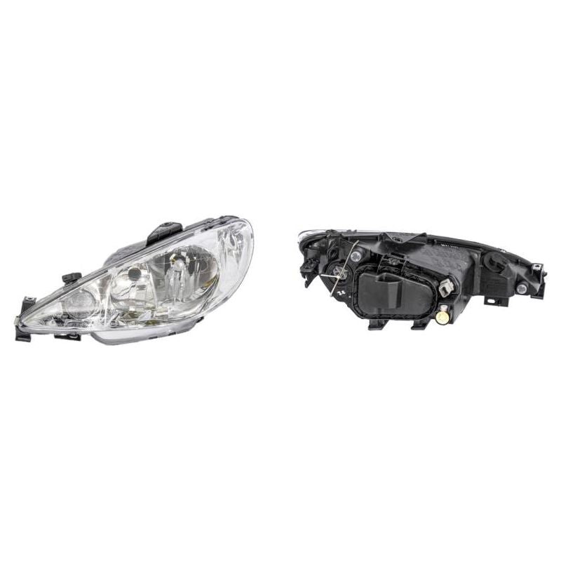 Peugeot 206 Head Lamp Unit LH/RH 2001-2008