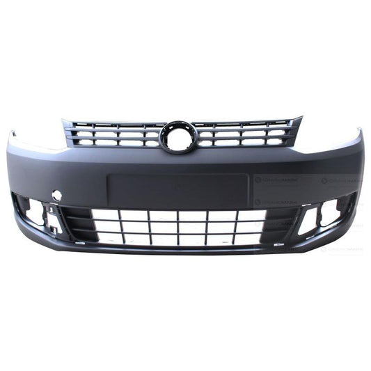 VW Caddy Front Bumper With Fog Lamp Hole 2010-2015
