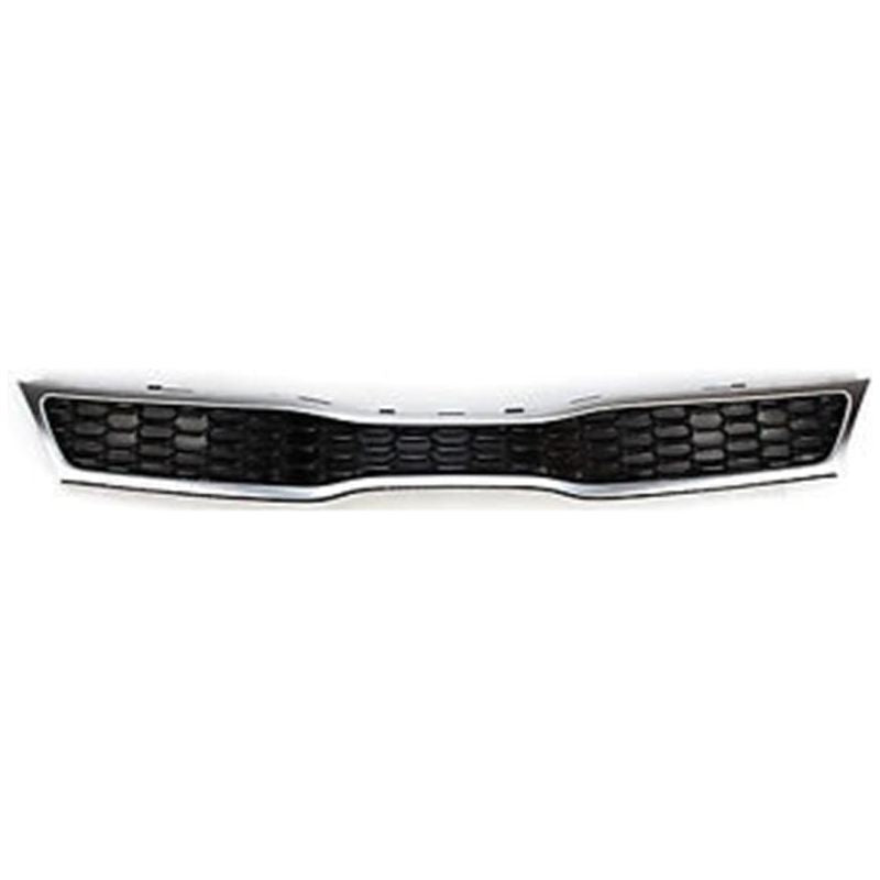 Kia Rio Front Grill With Chrome Moulding 2017+