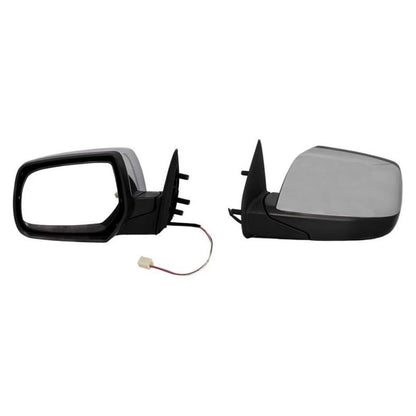 Ford Ranger Front Door Mirror Chrome 2007-2010 - Electric