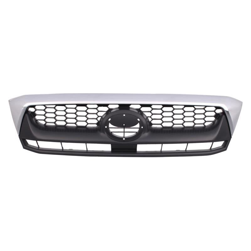 Toyota Hilux Front Centre Grill - Dark Grey - 2009-2011