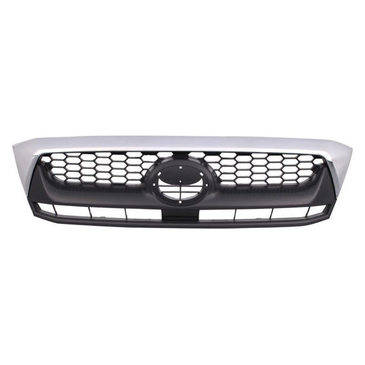 Toyota Hilux Front Centre Grill - Dark Grey - 2009-2011