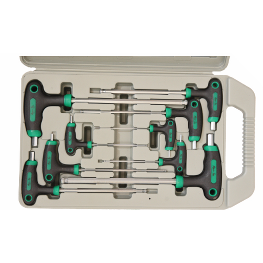 L-Handle Ball Point Allen Key Set 9 Pc