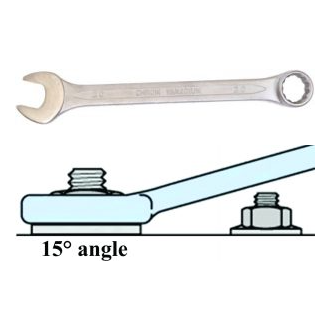Combination Ring Flat Wrench Set - 12 Pc