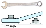 Combination Ring Flat Wrench Set - 12 Pc