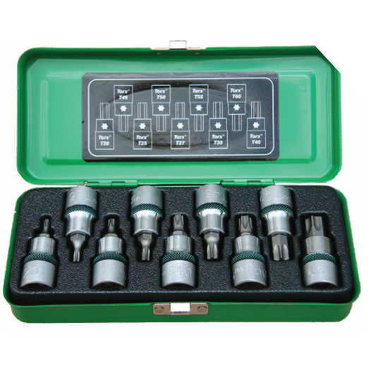 Star Bit Socket Set 9 Pc