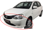 Toyota Etios Sedan/Hatch PAINTED Front Bumper 2012-2020