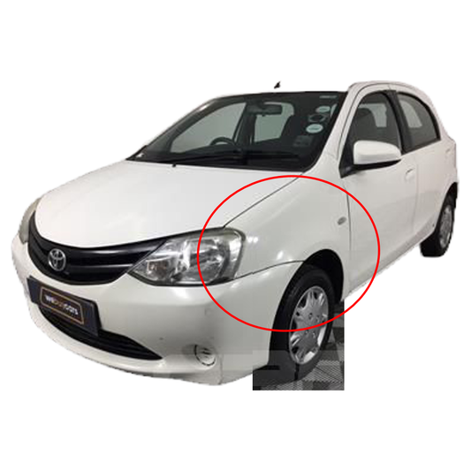 Toyota Etios Hatch/Sedan PAINTED Front Fender LH/RH 2012-2019