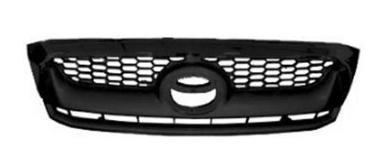 Toyota Hilux Front Centre Grill - Black - 2009-2011