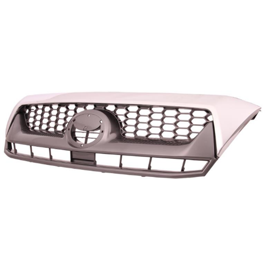 Toyota Hilux Front Centre Grill - Silver - 2009-2011