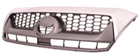 Toyota Hilux Front Centre Grill - Silver - 2009-2011