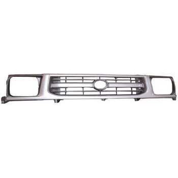 Toyota Hilux Front Centre Grill - Grey 1998-2003