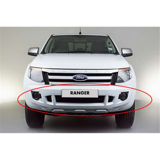 Ford Ranger Front Bumper 2012-2015 PAINTED FROZEN WHITE