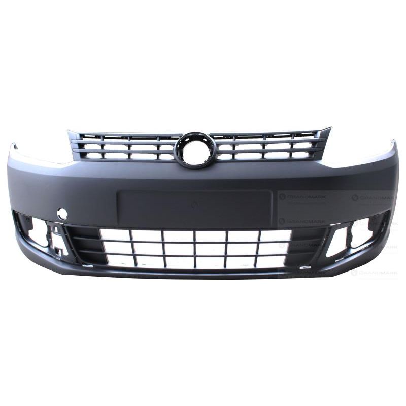VW Caddy Front Bumper With Fog Lamp Hole 2010-2015