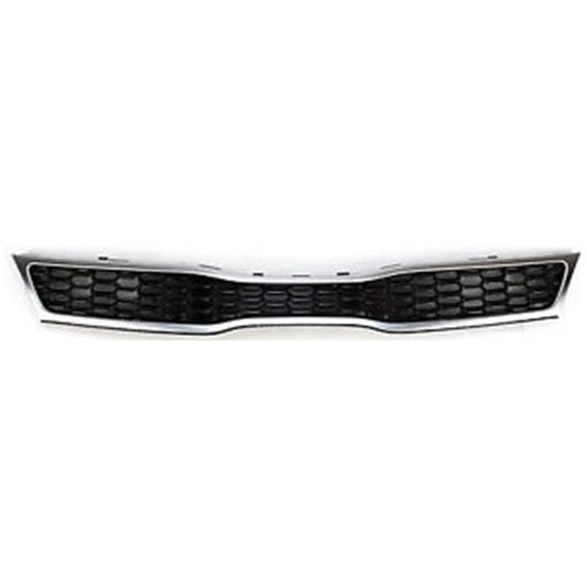 Kia Rio Front Grill With Chrome Moulding 2017+