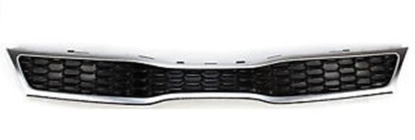Kia Rio Front Grill With Chrome Moulding 2017+