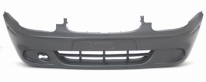 Opel Corsa Lite Front Bumper Without Fog Lamp Hole 2000+