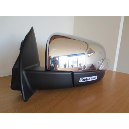 Ford Ranger Door Mirror - Electric - Chrome LH/RH 2012+